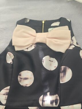 Kate Spade Black Dress with Blush Accents
